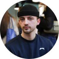 Portret van Maarten, freelance webdesigner bij Studio Mette